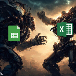 Lucha entre google sheets y microsoft excel